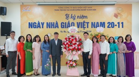 Trung tâm Đào tạo và Bồi dưỡng nghiệp vụ Bưu điện kỷ niệm ngày Nhà giáo Việt Nam - 20/11