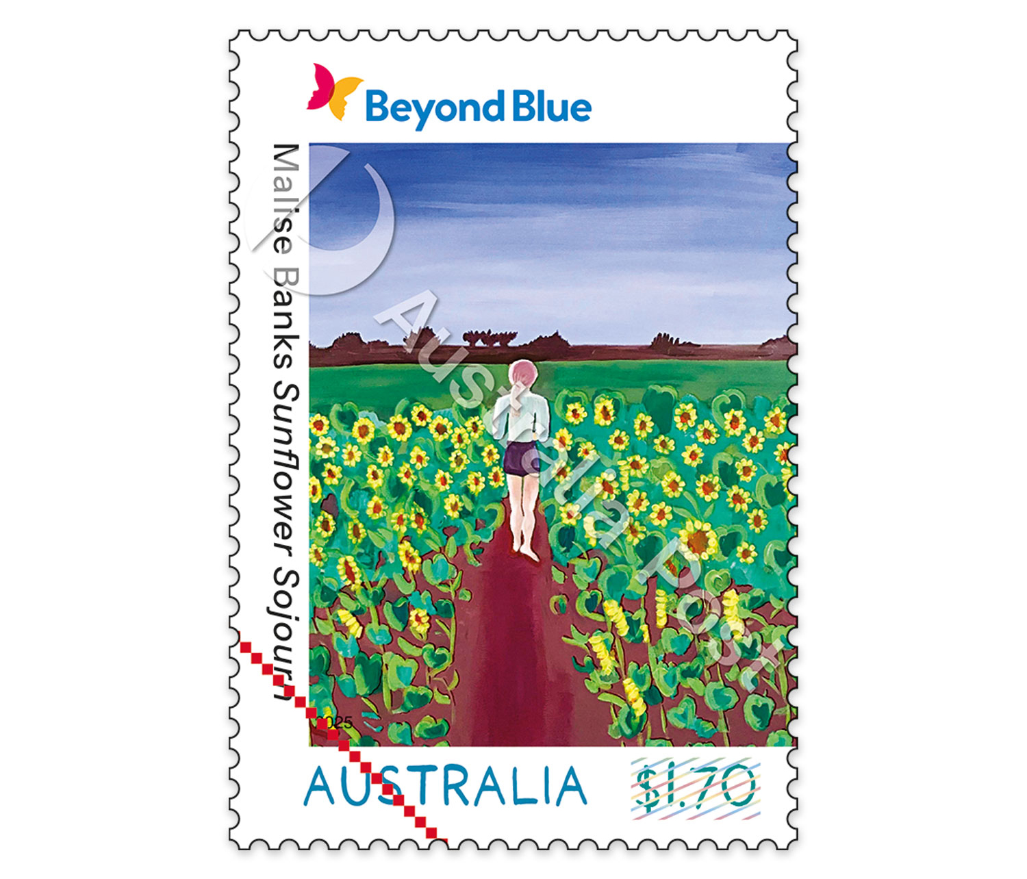 Bưu chính Úc hỗ trợ phát hành bộ tem về sức khỏe tâm thần