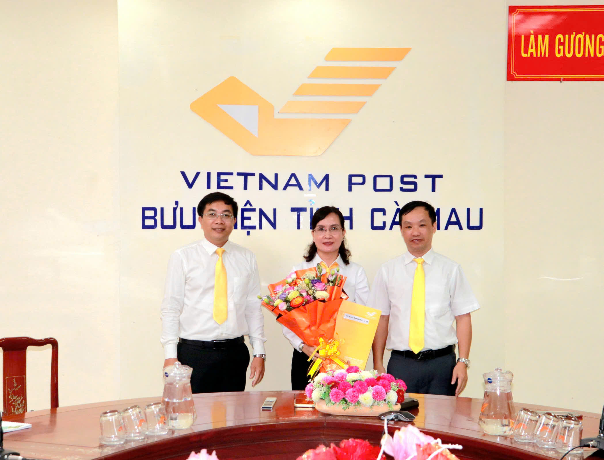 Bưu điện tỉnh Cà Mau bổ sung nhân sự chủ chốt, hướng tới nâng cao hiệu quả điều hành