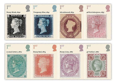 Bưu chính Hoàng gia Anh phát hành bộ tem về Nữ hoàng Victoria
