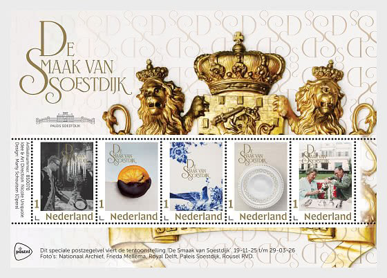 Bưu chính Hà Lan giới thiệu bộ tem “Hương vị Soestdijk”