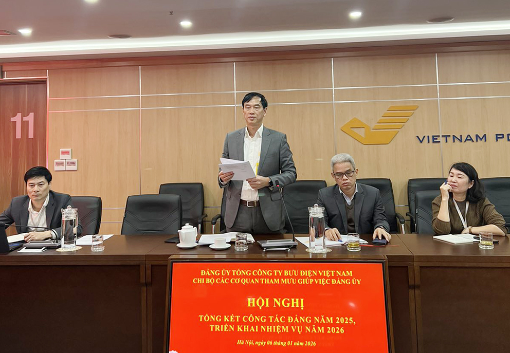 Chi bộ Các Cơ quan Tham mưu giúp việc Đảng ủy Tổng công ty: Hoàn thành tốt nhiệm vụ năm 2025, quyết tâm nâng cao chất lượng tham mưu năm 2026