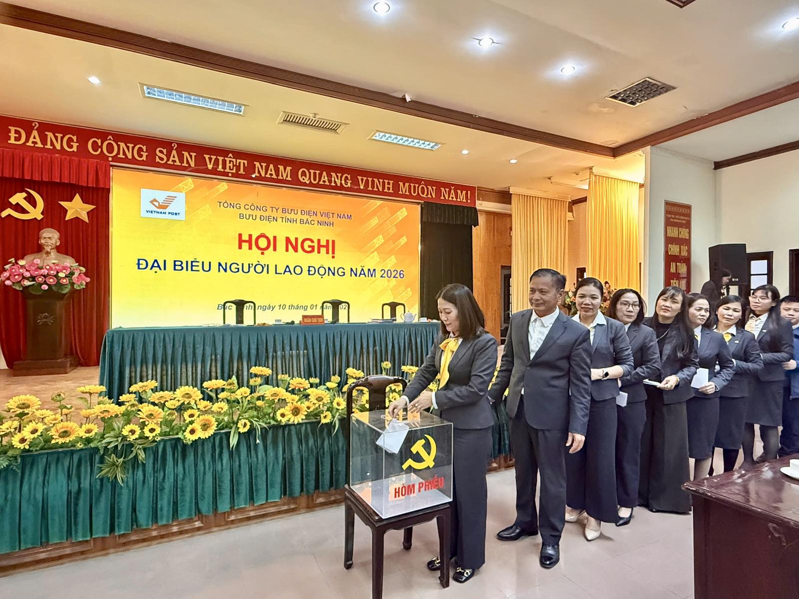 Hội nghị Người lao động Bưu điện tỉnh Bắc Ninh 2026: Phát huy dân chủ, xây dựng tập thể vững mạnh