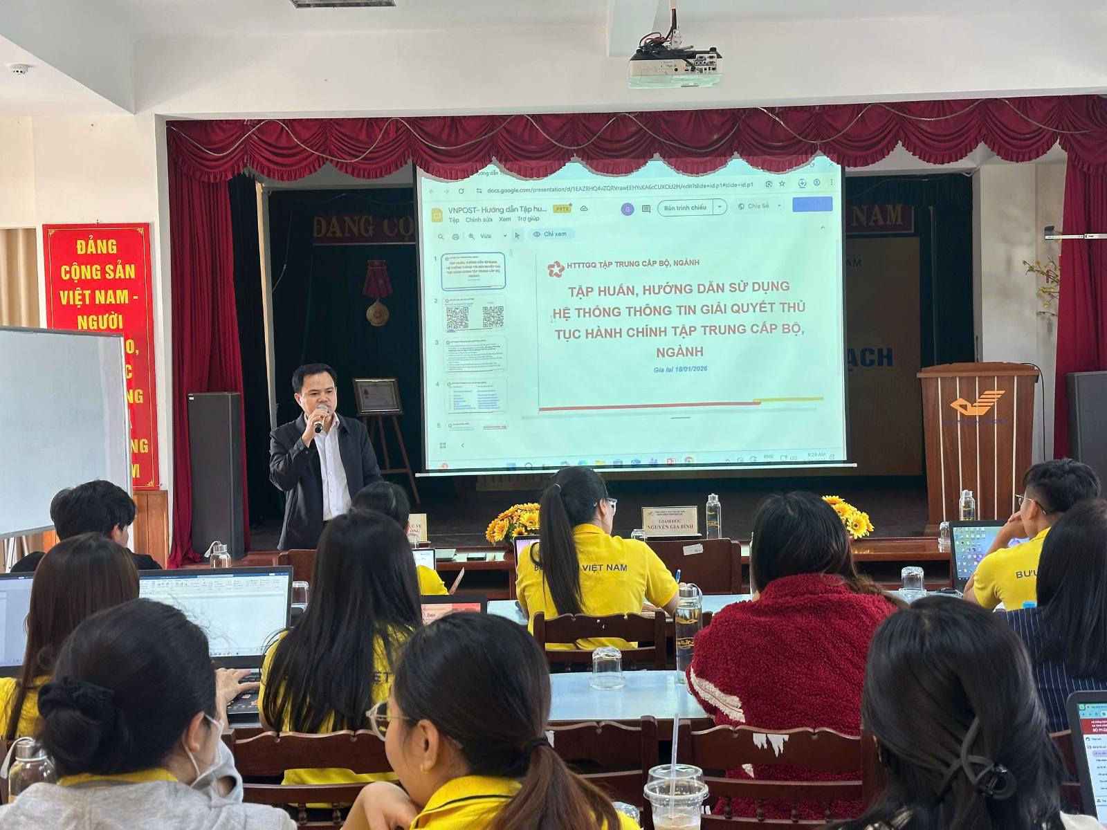 Gia Lai: Tập huấn sử dụng Hệ thống thông tin giải quyết thủ tục hành chính tập trung