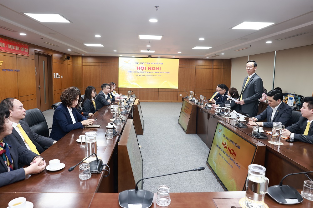 Bưu điện Việt Nam bổ nhiệm cán bộ chủ chốt BĐTT Hoàn Kiếm, BĐTT Thanh Trì