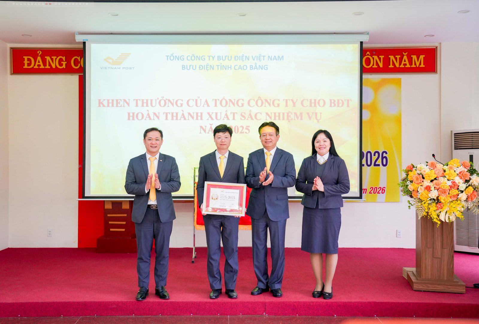 Bưu điện tỉnh Cao Bằng triển khai nhiệm vụ năm 2026