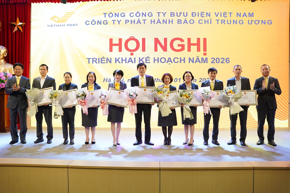 Công ty Phát hành Báo chí Trung ương triển khai kế hoạch năm 2026: Quyết tâm đổi mới, nâng cao hiệu quả sản xuất kinh doanh