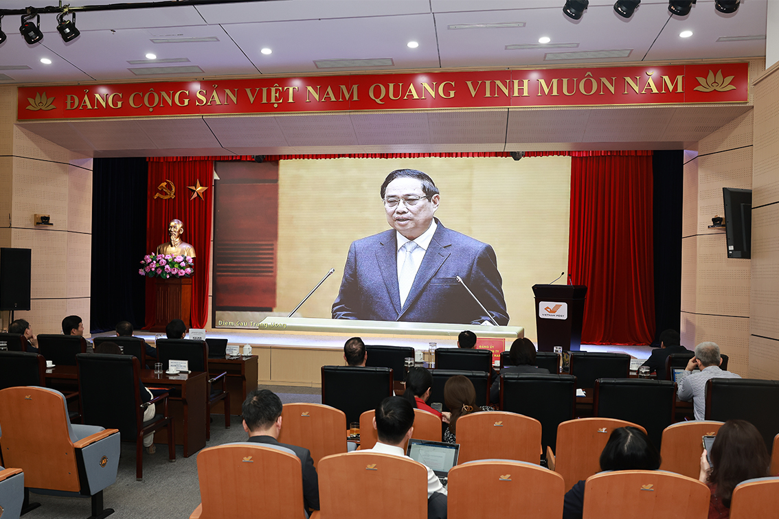 Đảng ủy Tổng công ty Bưu điện Việt Nam tổ chức học tập, quán triệt Nghị quyết Đại hội XIV của Đảng