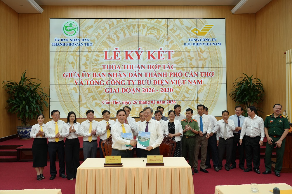 Bưu điện Việt Nam và Thành phố Cần Thơ: nâng cao chất lượng phục vụ người dân, thúc đẩy chuyển đổi số