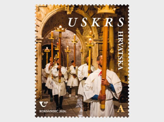 Bưu chính Croatia phát hành tem về Lễ Phục sinh