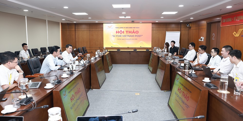 Hội thảo “AI for Vietnam Post”: Thúc đẩy ứng dụng trí tuệ nhân tạo trong hoạt động sản xuất kinh doanh