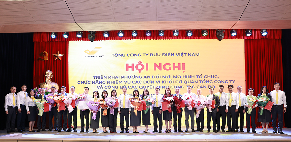 Bưu điện Việt Nam tái cấu trúc mô hình tổ chức Khối cơ quan Tổng công ty