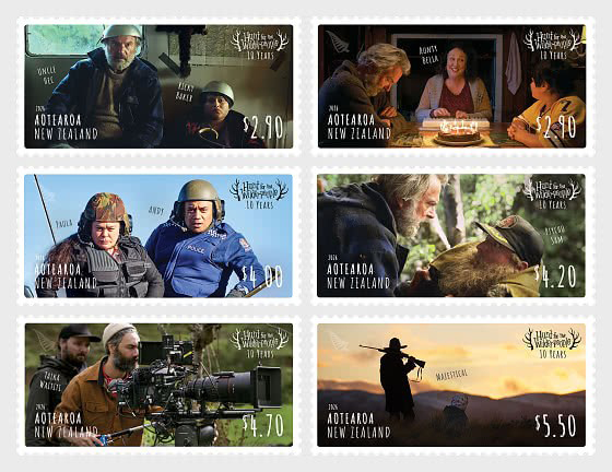 New Zealand phát hành bộ tem kỷ niệm 10 năm phim “Cuộc đi săn kỳ lạ”