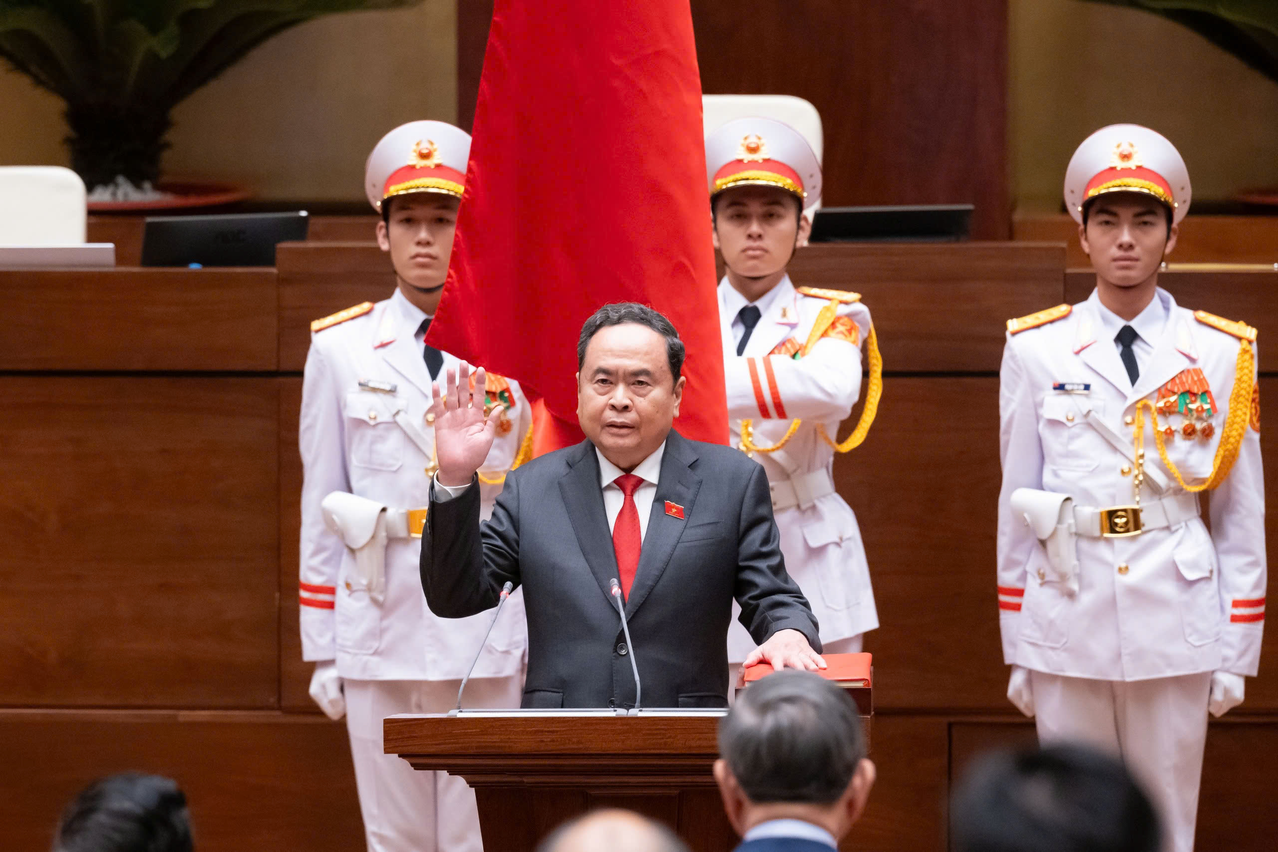 Đồng chí Trần Thanh Mẫn tái đắc cử chức Chủ tịch Quốc hội khóa XVI