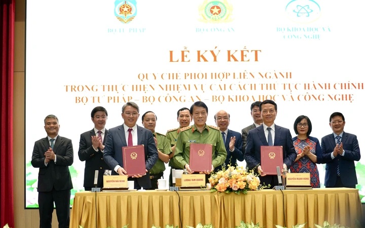 Thiết lập cơ chế liên ngành thúc đẩy cải cách thủ tục hành chính số