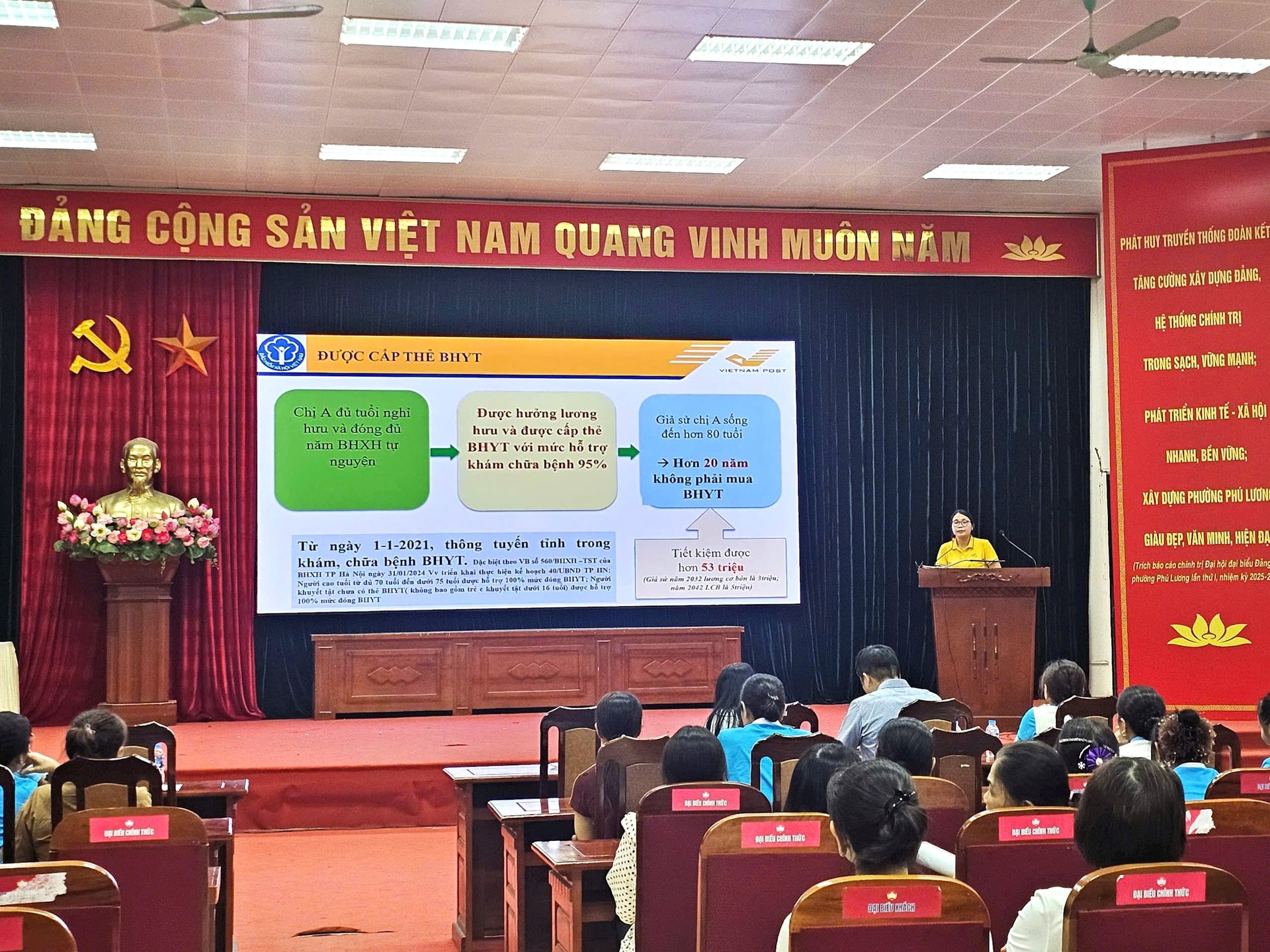 Phường Phú Lương: Đẩy mạnh tuyên truyền chính sách BHXH tự nguyện và BHYT hộ gia đình