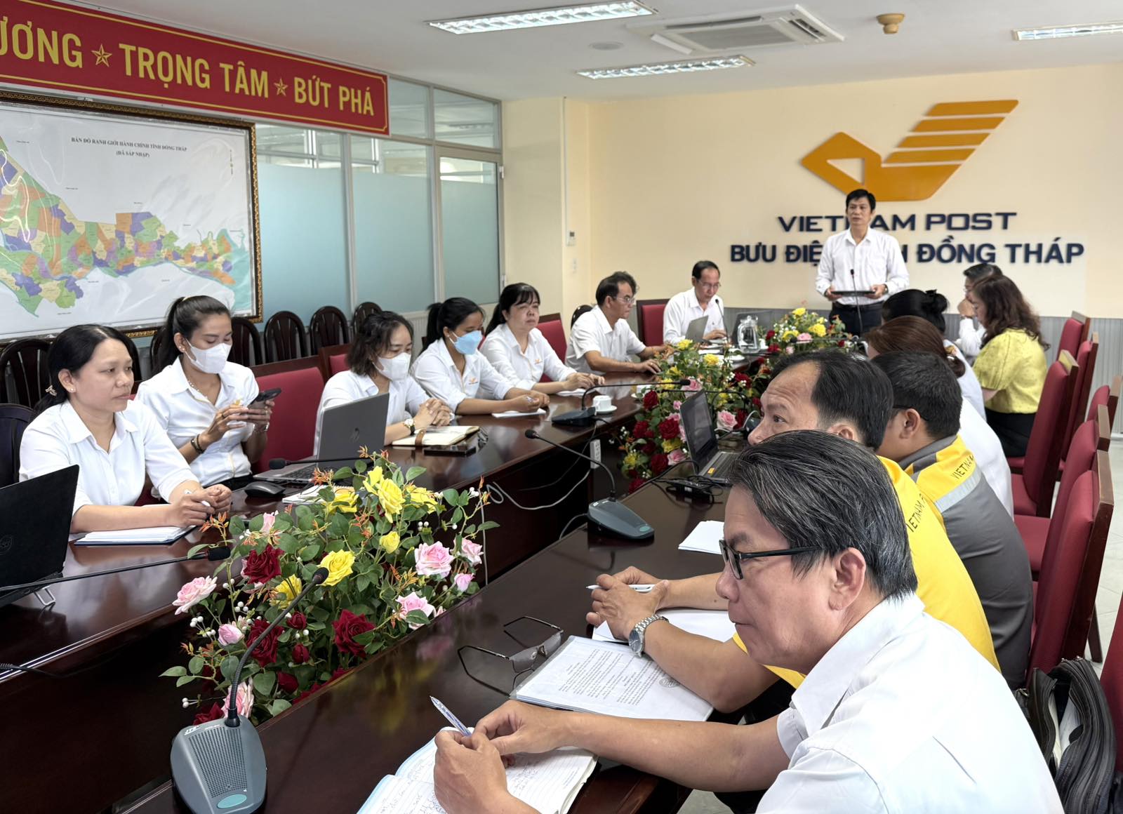 Bưu điện tỉnh Đồng Tháp tổ chức Hội nghị sơ kết Quý I/2026