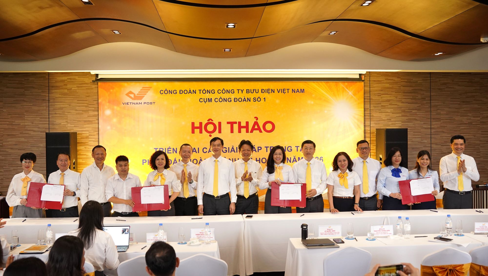 Cụm Công đoàn số 1 tổ chức hội thảo với chủ đề: “Tăng tốc, bứt phá”