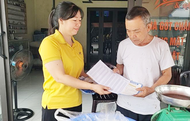Bưu điện tỉnh Thái Nguyên đồng loạt ra quân phát triển BHXH, BHYT