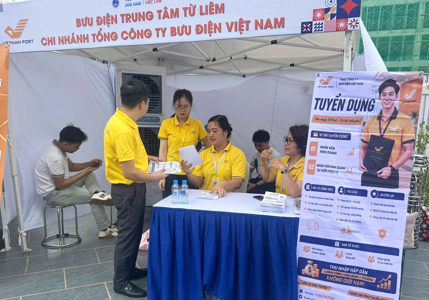 Bưu điện Trung tâm Từ Liêm kết nối tuyển dụng tại Ngày hội việc làm 2026