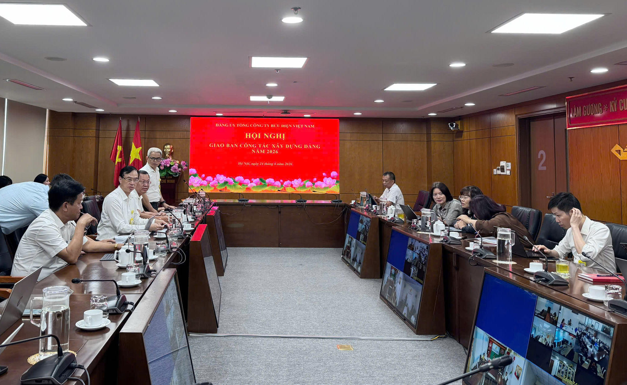 Đảng ủy Tổng công ty tổ chức Hội nghị giao ban công tác xây dựng Đảng năm 2026