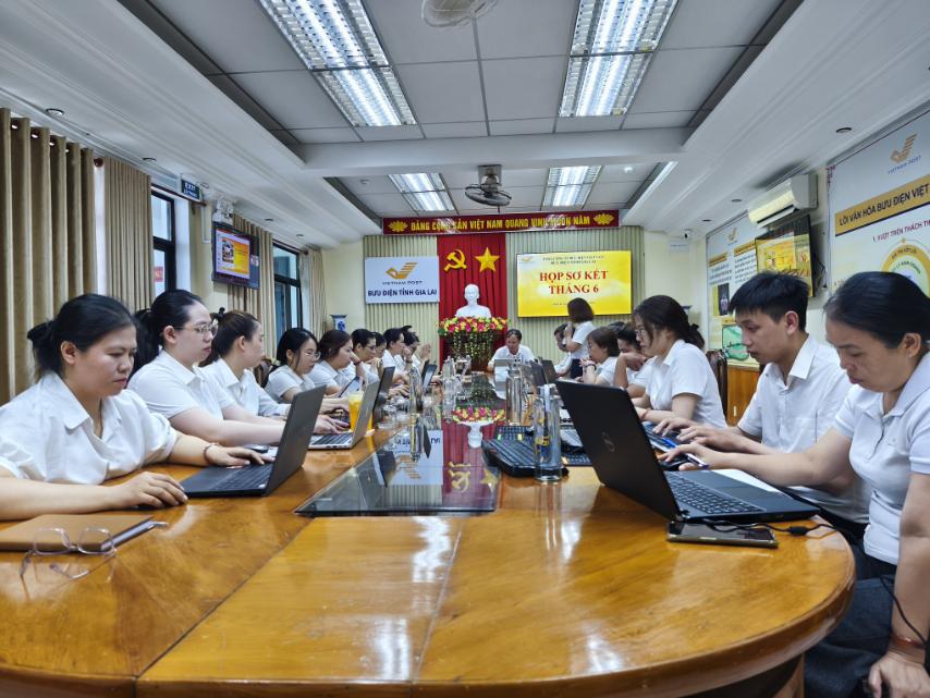 Bưu điện tỉnh Gia Lai triển khai nhiệm vụ trọng tâm tháng 7 và 6 tháng cuối năm 2026