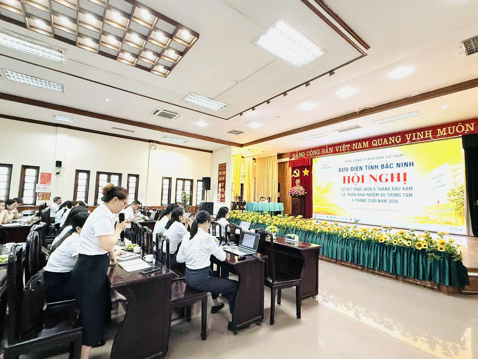Bưu điện tỉnh Bắc Ninh tổ chức sơ kết 6 tháng đầu năm 2026