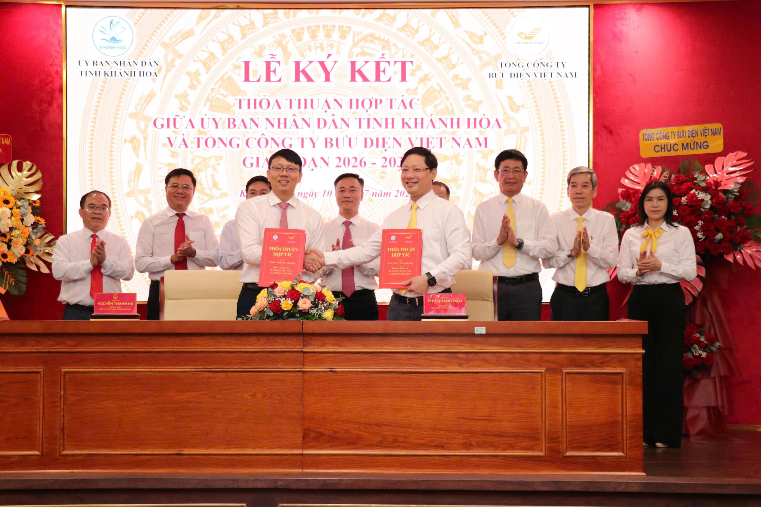 UBND tỉnh Khánh Hòa và Bưu điện Việt Nam hợp tác thúc đẩy chuyển đổi số, nâng cao chất lượng phục vụ người dân