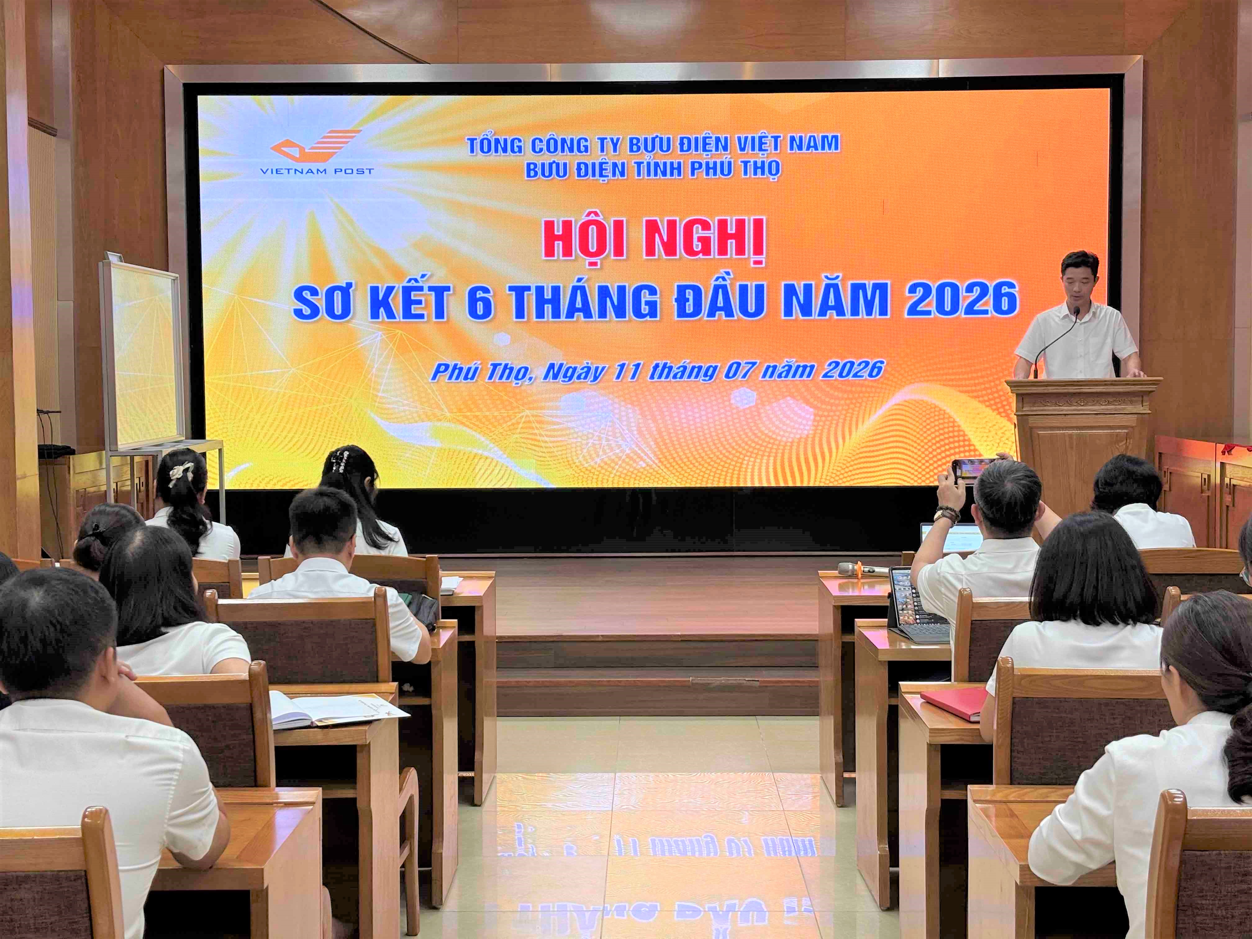 Bưu điện tỉnh Phú Thọ sơ kết 6 tháng đầu năm, quyết tâm bứt tốc hoàn thành kế hoạch năm 2026