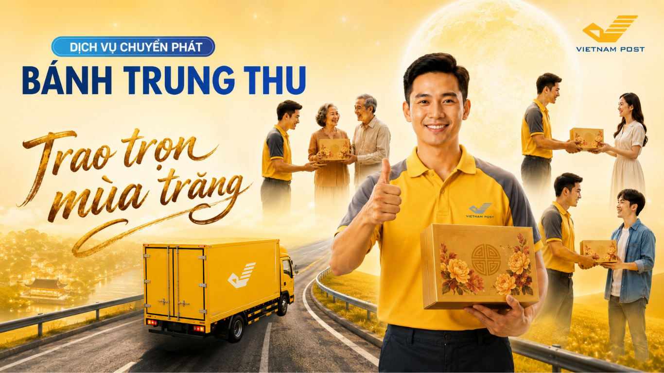 Bưu điện Việt Nam – Đồng hành trao gửi trọn vẹn yêu thương mùa Trung thu