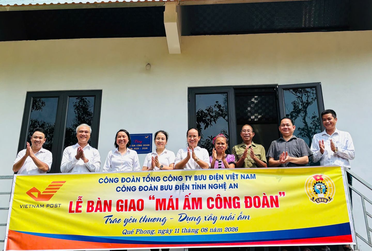 “Mái ấm Công đoàn” tiếp thêm niềm tin cho người lao động Bưu điện tỉnh Nghệ An