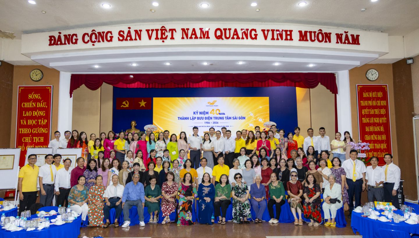 40 năm Bưu điện Trung tâm Sài Gòn – Hành trình kết nối, đổi mới và phát triển