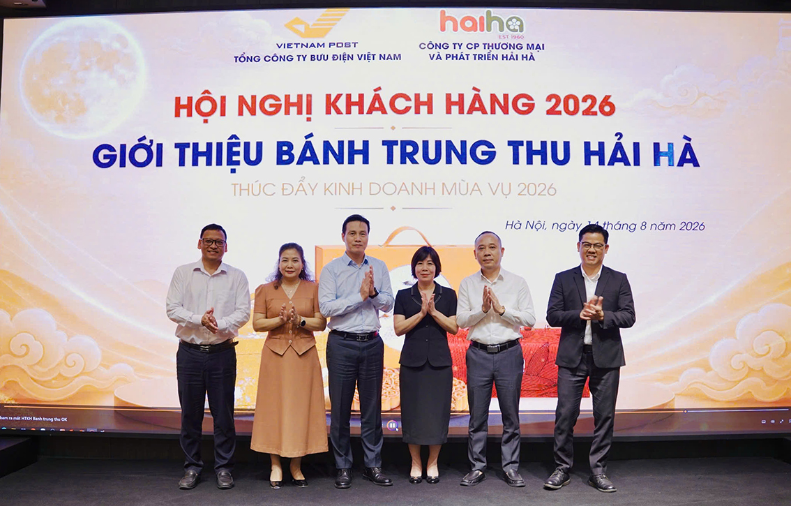 Bưu điện Việt Nam triển khai Hội nghị khách hàng - Mở rộng cơ hội kinh doanh bánh Trung thu mùa vụ 2026