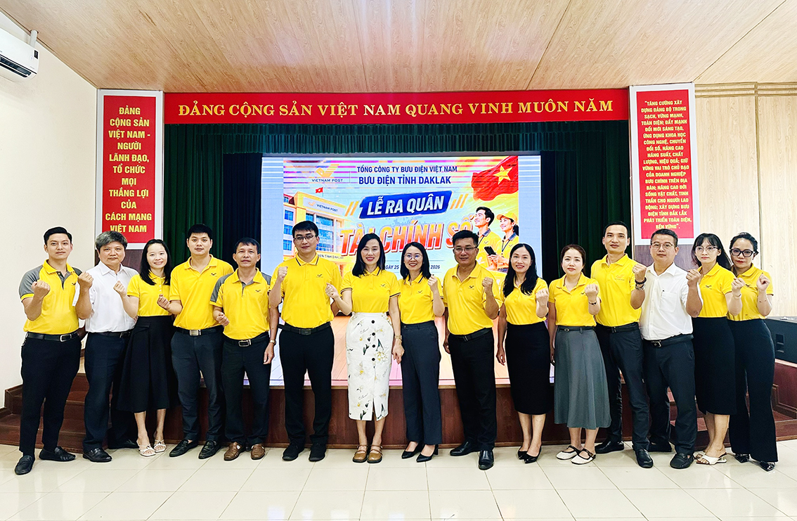 Bưu điện tỉnh Đắk Lắk ra quân thúc đẩy kinh doanh Tài chính số