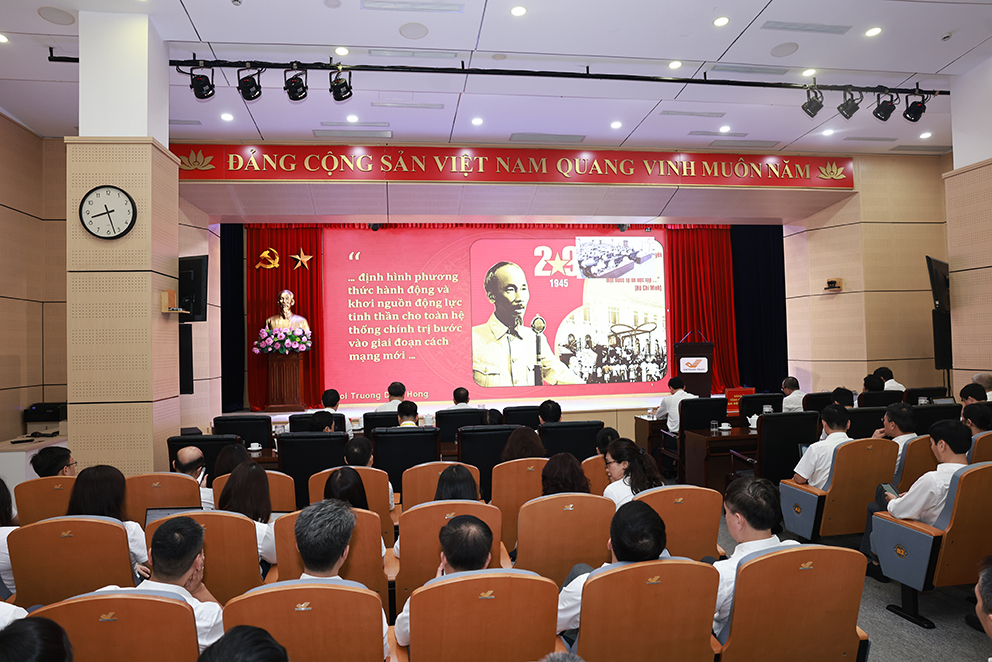 Đảng bộ Tổng công ty Bưu điện Việt Nam tham gia Hội nghị toàn quốc quán triệt một số Nghị quyết, Chỉ thị của Bộ Chính trị