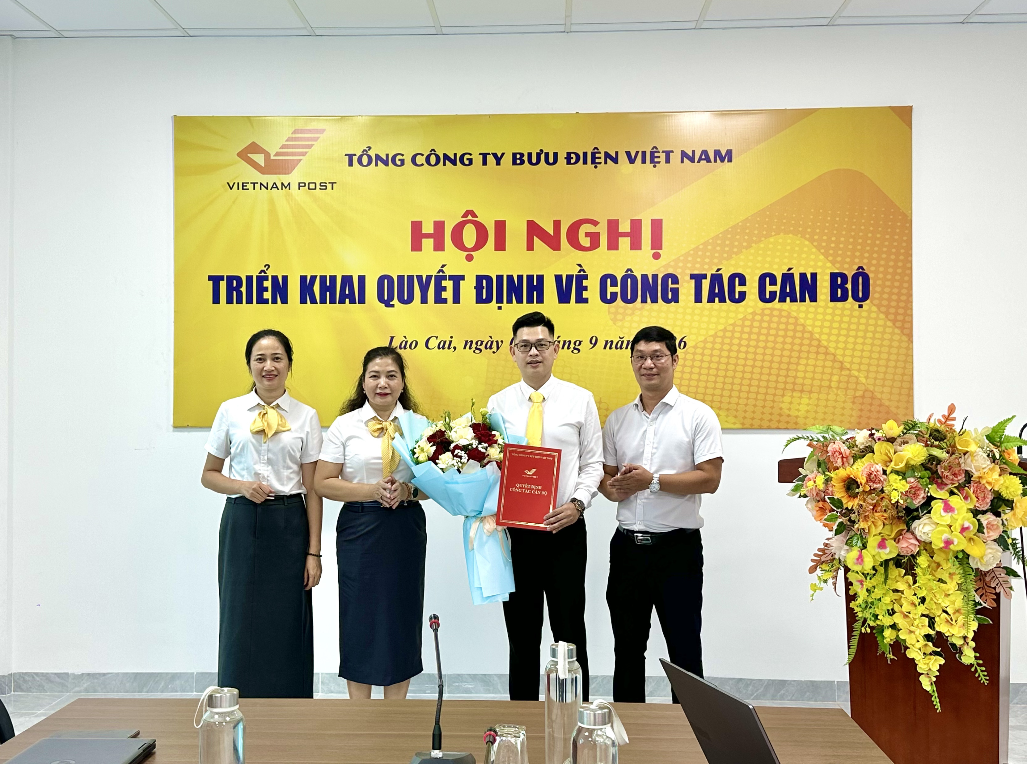 Bưu điện Việt Nam triển khai công tác cán bộ tại Bưu điện tỉnh Lào Cai