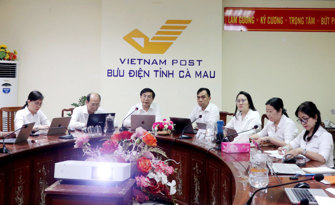 Bưu điện tỉnh Cà Mau giao ban, đánh giá hoạt động sản xuất kinh doanh