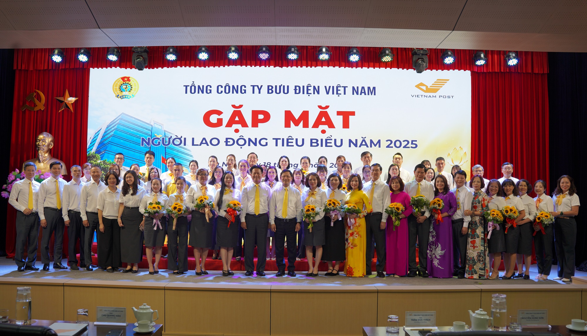 Bưu điện Việt Nam gặp mặt Người lao động tiêu biểu tham dự Hành trình Khát vọng 2026
