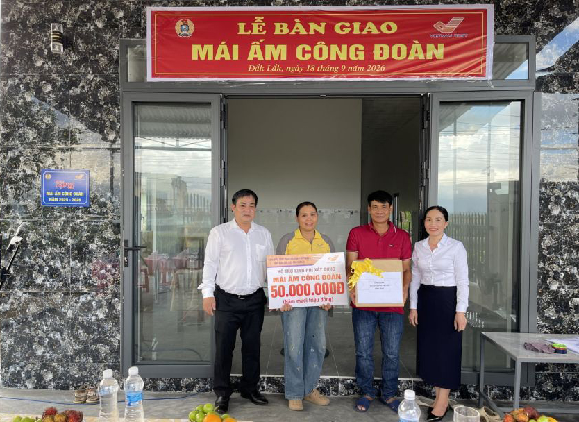 Bưu điện tỉnh Đắk Lắk: “Mái ấm Công đoàn” tiếp thêm động lực cho người lao động