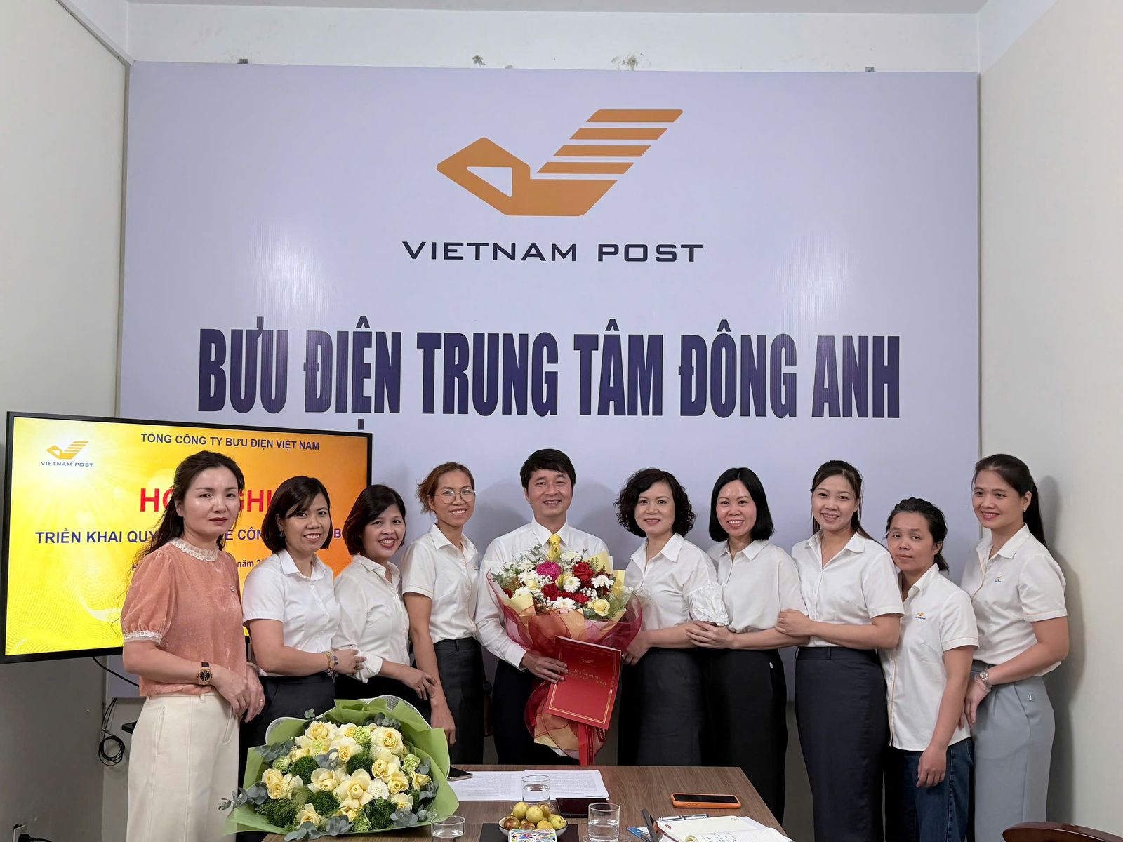 Bưu điện Việt Nam điều động, bổ nhiệm Phó Giám đốc Bưu điện Trung tâm Đông Anh