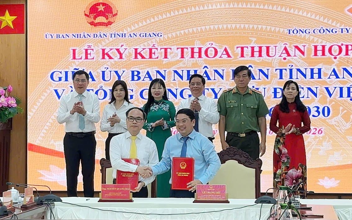 An Giang và Vietnam Post ký Thỏa thuận hợp tác giai đoạn 2026 - 2030