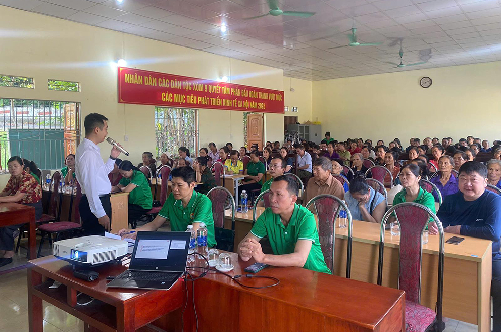 Bưu điện tỉnh Cao Bằng hỗ trợ nông dân ứng dụng thương mại điện tử
