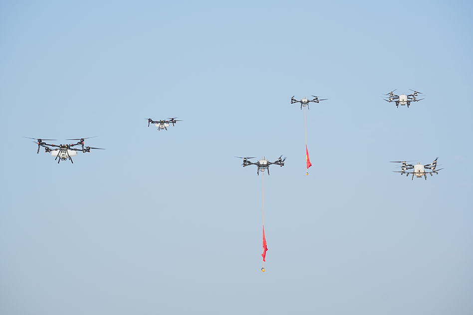 Bưu điện Việt Nam tham gia triển lãm và trình diễn UAV vận tải hạng nặng tại tỉnh Điện Biên