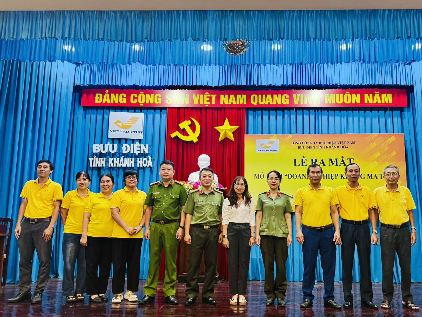 Bưu điện tỉnh Khánh Hòa ra mắt mô hình “Doanh nghiệp không ma túy”
