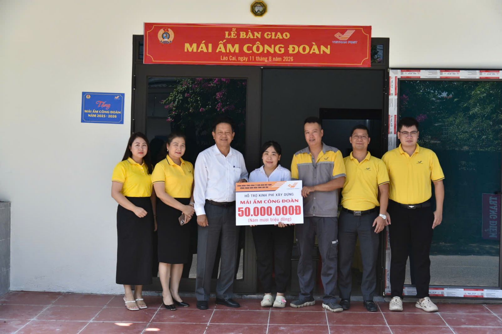 Chung tay gây dựng “Mái ấm Công đoàn” – lan tỏa yêu thương, gắn kết người Bưu điện