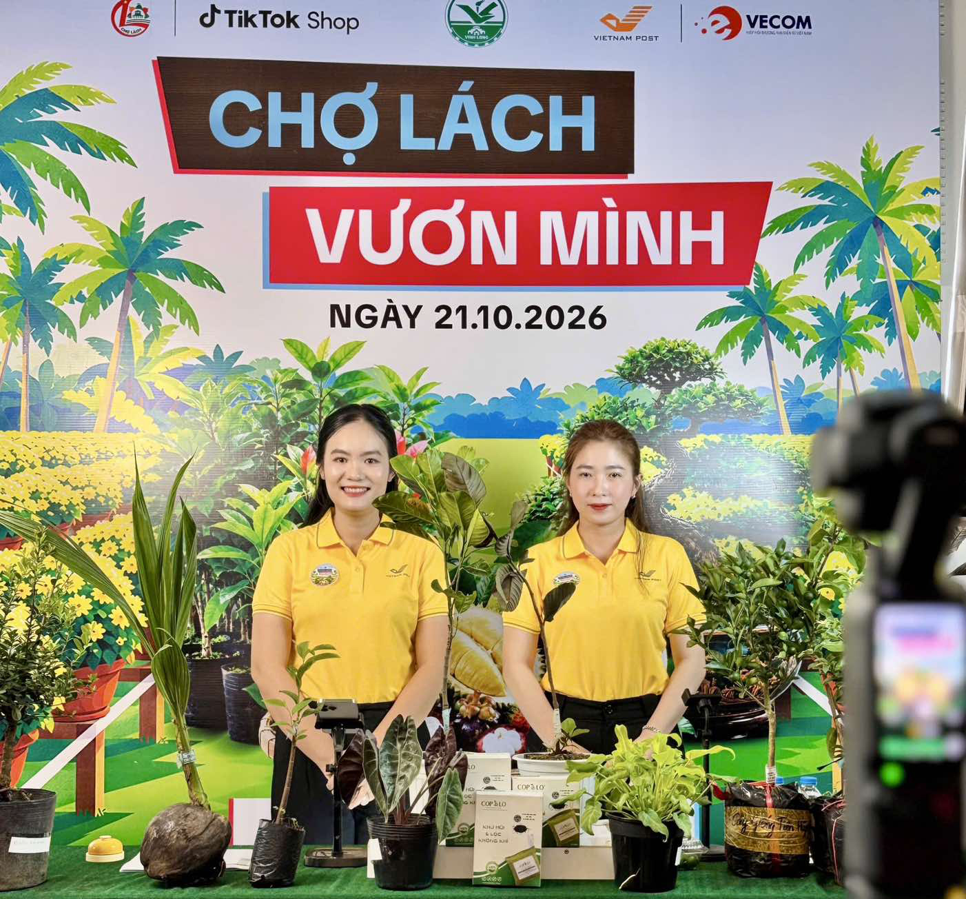 Bưu điện tỉnh Vĩnh Long tham gia thúc đẩy tiêu thụ nông sản qua thương mại điện tử