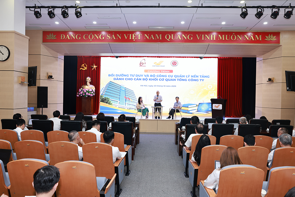 Bưu điện Việt Nam nâng cao năng lực quản lý, đáp ứng yêu cầu chuyển đổi và phát triển cho cán bộ quản lý cấp trung