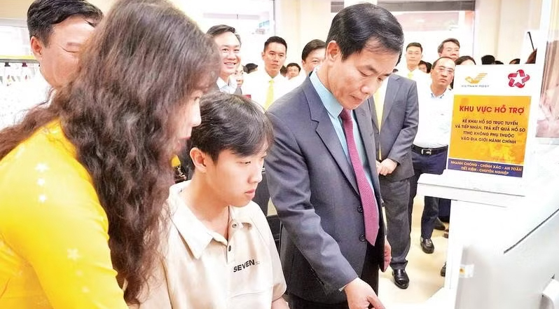 Hiệu quả bưu chính công ích trong giải quyết thủ tục hành chính