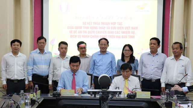 Đồng Tháp: Tiếp tục thực hiện Đề án chuyển giao các nhiệm vụ, dịch vụ hành chính công