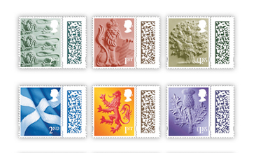 Bưu chính Anh phát hành một bộ tem có phiên bản mã vạch mới